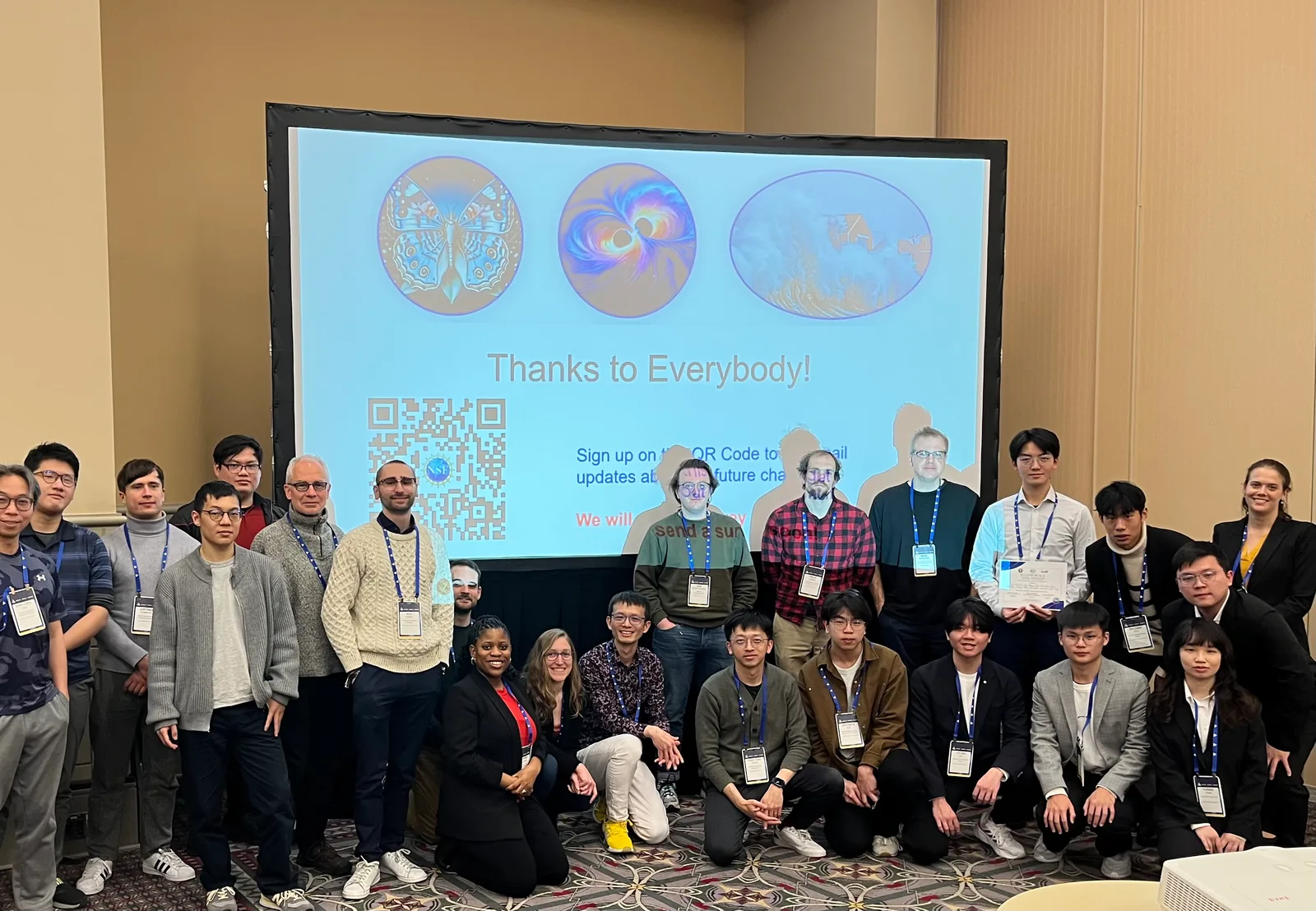 The AAAI-25 workshop room after the final session